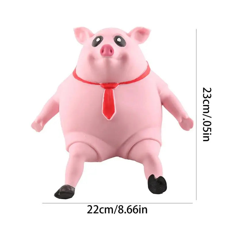 Pink Piggy Squeeze Fidget Anti-Stress